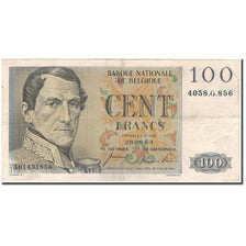 Banknote, Belgium, 100 Francs, 1953-08-29, KM:129b, EF(40-45)