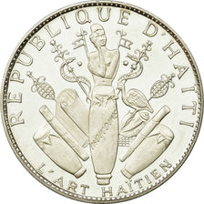 Monnaie, Haïti, 25 Gourdes, 1967, SPL, Argent, KM:67.1