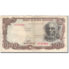 Banknote, Equatorial Guinea, 1000 Bipkwele, 1979-08-03, KM:16, VF(30-35)