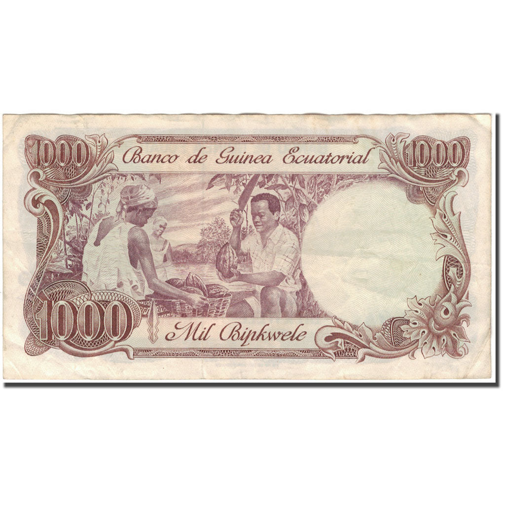 Banknote, Equatorial Guinea, 1000 Bipkwele, 1979-08-03, KM:16, VF(30-35)