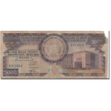 Banknote, Burundi, 5000 Francs, 1986-09-01, KM:32b, VG(8-10)