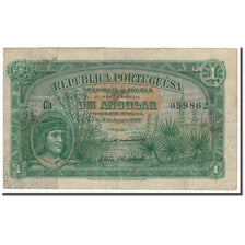 Banknote, Angola, 1 Angolar, 1926-08-14, KM:64, VF(20-25)