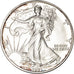 UNITED STATES, Dollar, 1991, U.S. Mint, KM #273, MS(63), Silver, 40.6, 31.29