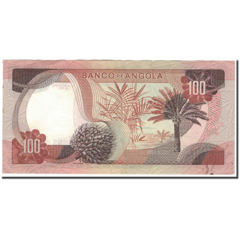 Banknote, Angola, 100 Escudos, 1972-11-24, KM:101, AU(55-58)