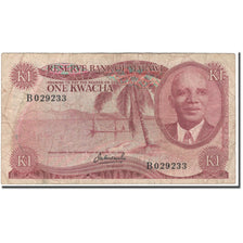 Banknote, Malawi, 1 Kwacha, 1973, KM:10a, VG(8-10)