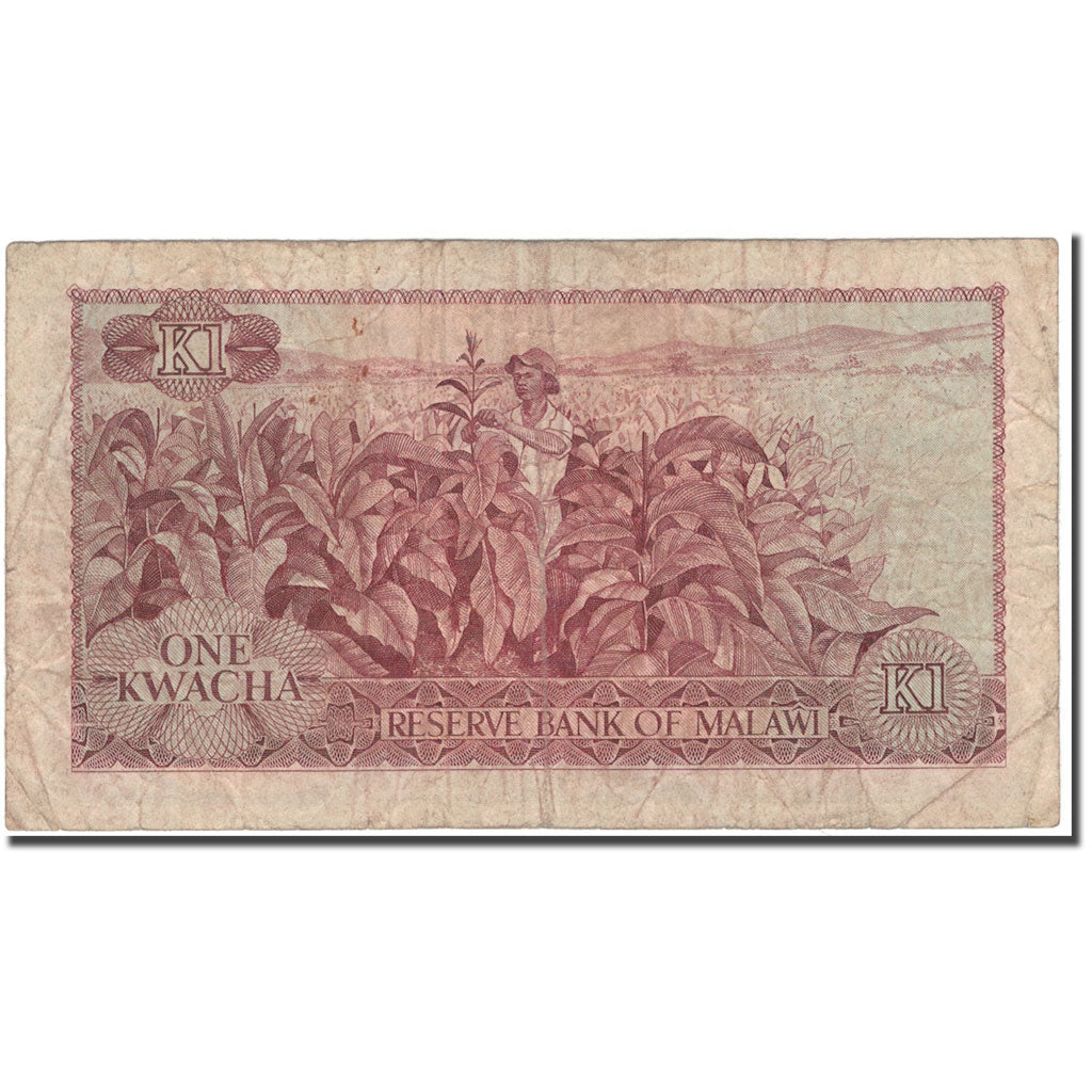 Banknote, Malawi, 1 Kwacha, 1973, KM:10a, VG(8-10)