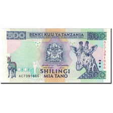 Banknote, Tanzania, 500 Shilingi, 1997, KM:30, UNC(63)