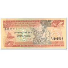 Banknote, Ethiopia, 5 Birr, 1987, KM:37, UNC(65-70)
