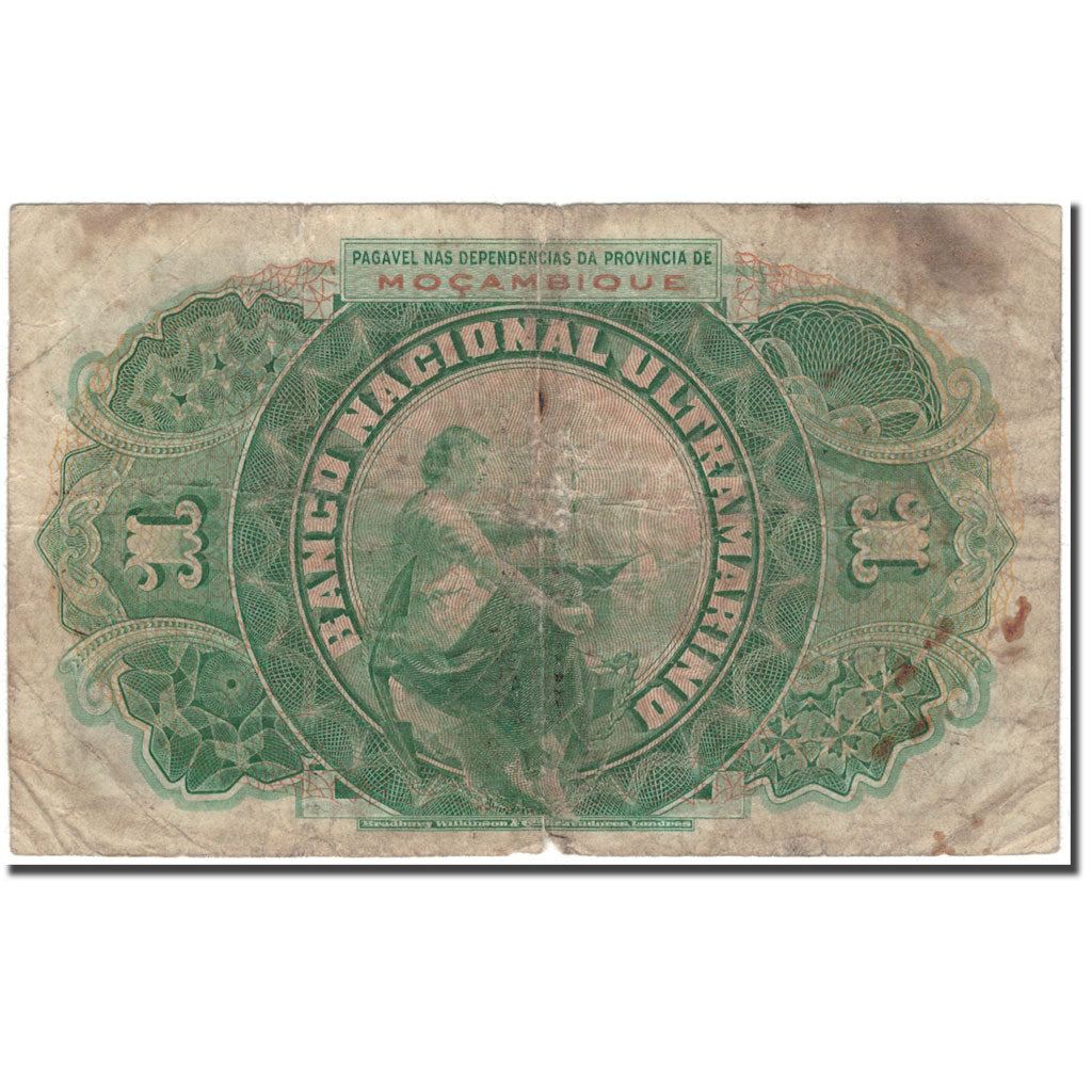 Billete, 1 Escudo, Mozambique, 1921-01-01, KM:66a, RC
