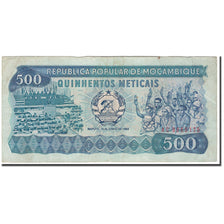 Banknote, Mozambique, 500 Meticais, 1983-06-16, KM:131a, VF(20-25)