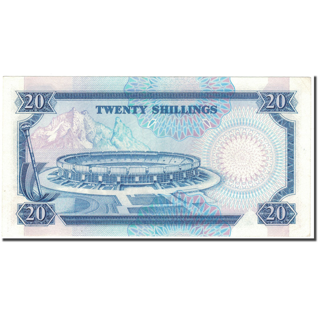 Billet, Kenya, 20 Shillings, 1992-01-02, KM:25e, NEUF