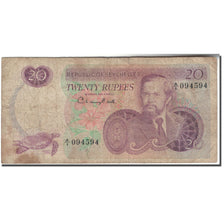 Banknote, Seychelles, 20 Rupees, 1977, KM:20a, F(12-15)