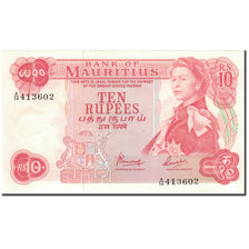Geldschein, Mauritius, 10 Rupees, 1967, KM:31c, UNZ
