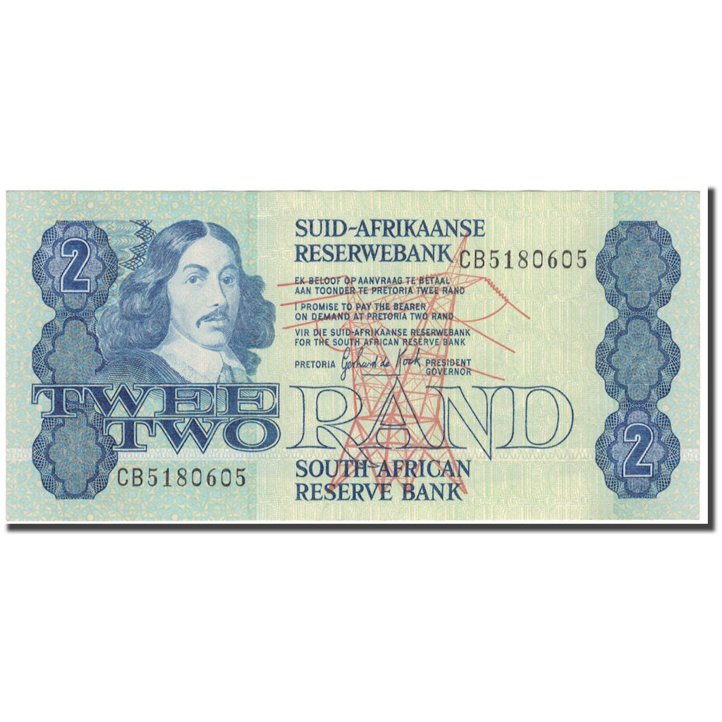 Banknote, South Africa, 2 Rand, 1981-1983, KM:118c, AU(55-58)