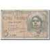 Banknote, Algeria, 5 Francs, 1944-02-08, KM:94a, F(12-15)
