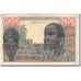 Banknot, Kraje Afryki Zachodniej, 100 Francs, KM:701Ka, VF(30-35)