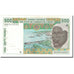 Biljet, West Afrikaanse Staten, 500 Francs, KM:710Kb, SUP
