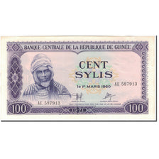 Banknote, Guinea, 100 Sylis, 1960-03-01, KM:19, UNC(63)