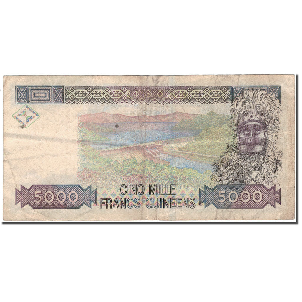 Banknote, Guinea, 5000 Francs, 1960-03-01, KM:38, VF(20-25)