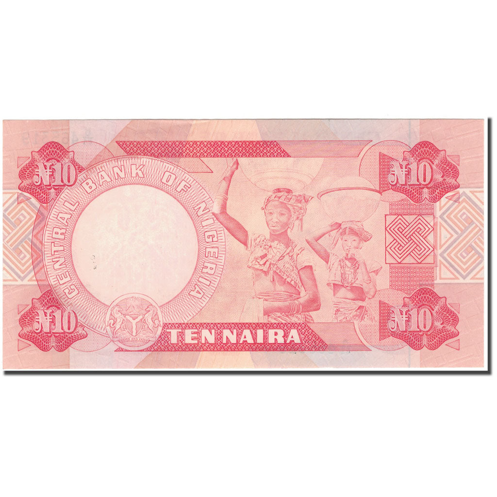 Banknote, Nigeria, 10 Naira, KM:25c, UNC(65-70)