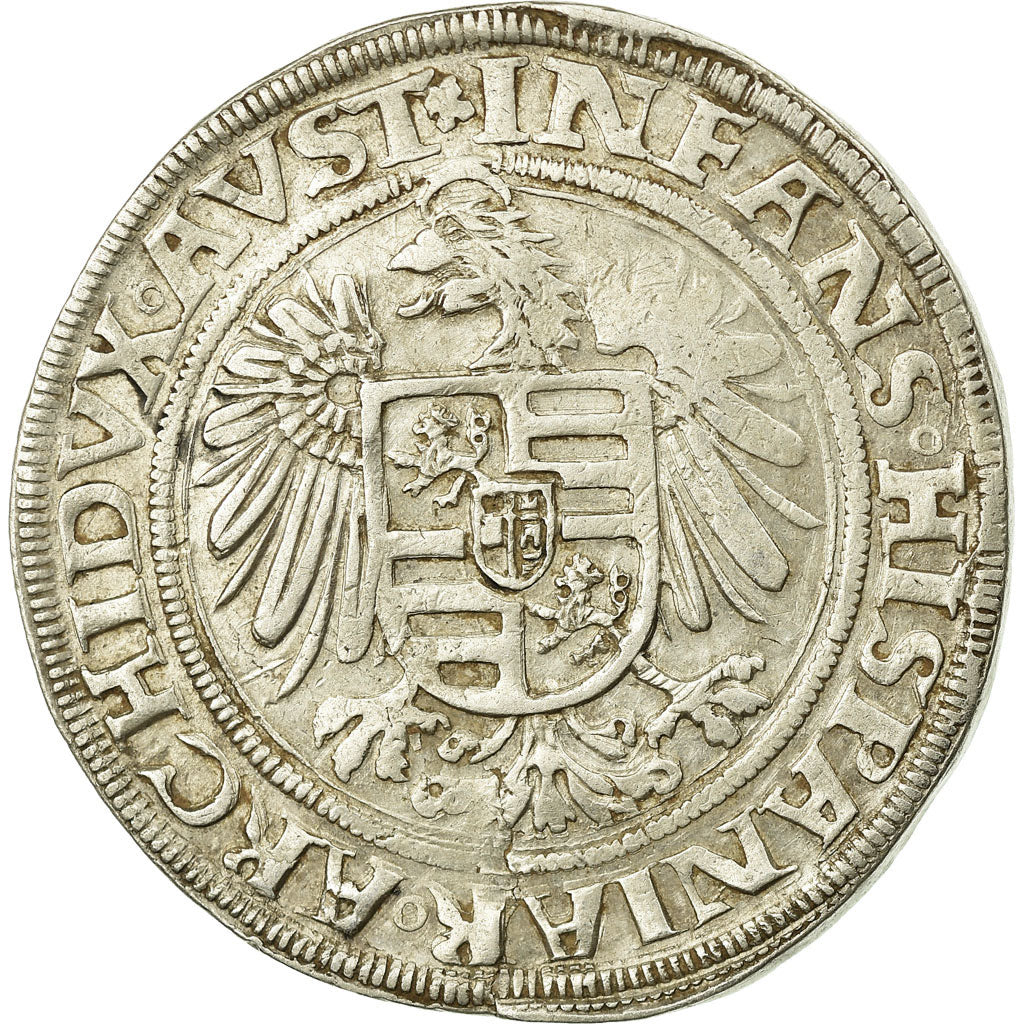 Coin, Hungary, Ferdinand I, Thaler, 1552, EF(40-45), Silver