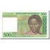 Banknote, Madagascar, 500 Francs = 100 Ariary, KM:75a, UNC(65-70)