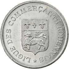 Coin, France, Chambre de Commerce, Rouen, 5 Centimes, 1920, MS(60-62)