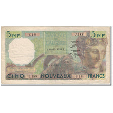 Banknote, Algeria, 5 Nouveaux Francs, 1959-12-18, KM:118a, VF(30-35)