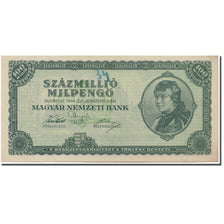 Banknote, Hungary, 100 Million Milpengö, 1946, KM:130, EF(40-45)