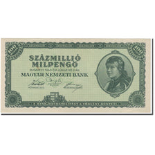 Banknote, Hungary, 100 Million Milpengö, 1946, KM:130, UNC(60-62)