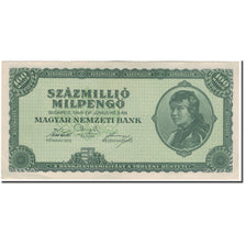 Banknote, Hungary, 100 Million Milpengö, 1946, KM:130, UNC(63)