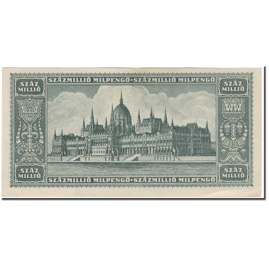 Banknote, Hungary, 100 Million Milpengö, 1946, KM:130, UNC(63)