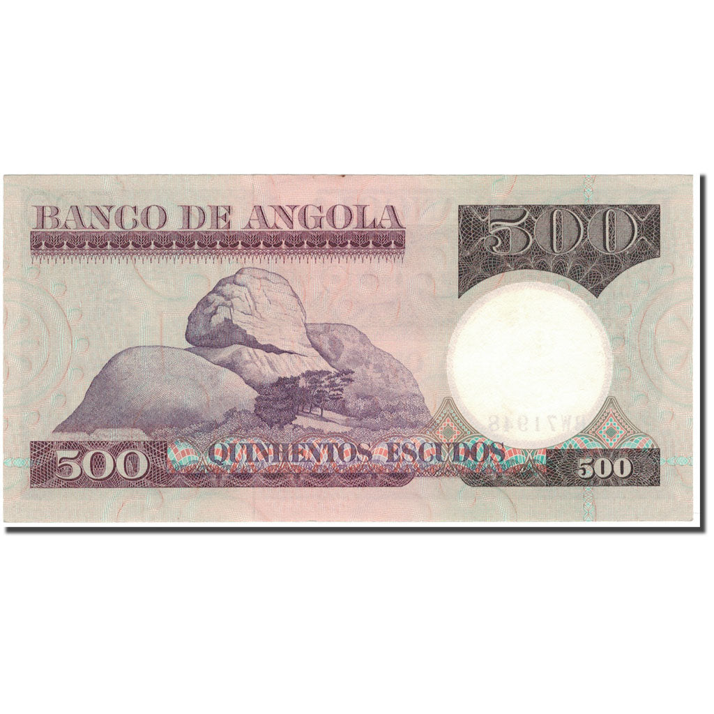 Banknote, Angola, 500 Escudos, 1973-06-10, KM:107, UNC(65-70)