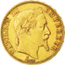 Second Empire, 50 Francs or Napoléon III tête laurée 1866 Paris, KM 804.1