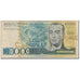 Banknote, Brazil, 100,000 Cruzeiros, KM:205a, F(12-15)