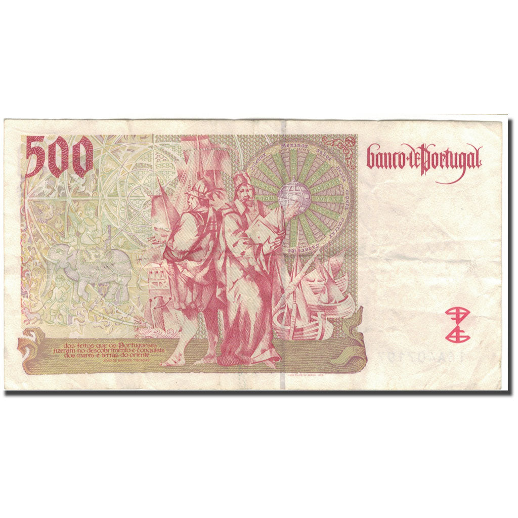 Banknote, Portugal, 500 Escudos, 1997-04-17, KM:187a, VF(20-25)