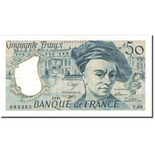 Francia, 50 Francs, 50 F 1976-1992 ''Quentin de La Tour'', 1991, MBC