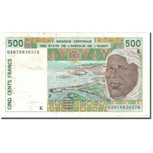 Banknote, West African States, 500 Francs, KM:710Km, EF(40-45)