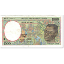 Banknote, Central African States, 1000 Francs, KM:602Pg, EF(40-45)