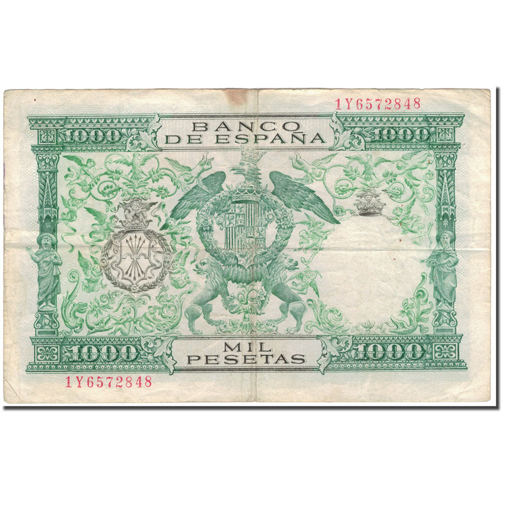 Banknote, Spain, 1000 Pesetas, 1957-11-29, KM:149a, VF(20-25)