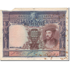 Banknote, Spain, 1000 Pesetas, 1925-07-01, KM:70c, VG(8-10)