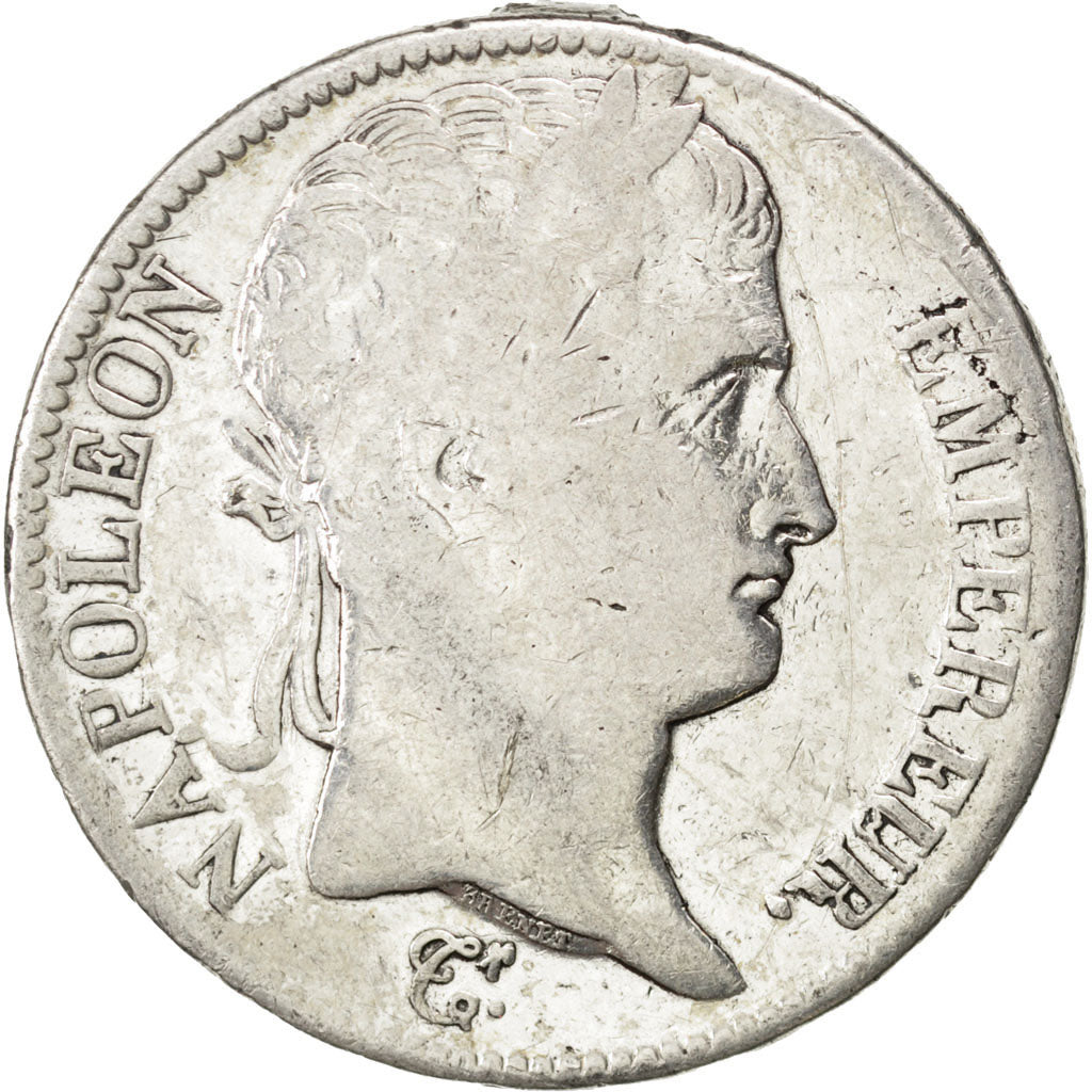 FRANCE, Napoléon I, 5 Francs, 1811, Limoges, KM #694.7, F(12-15), Silver, Gadour
