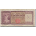 Banknote, Italy, 500 Lire, KM:80b, VG(8-10)