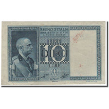 Banknote, Italy, 10 Lire, KM:25c, EF(40-45)