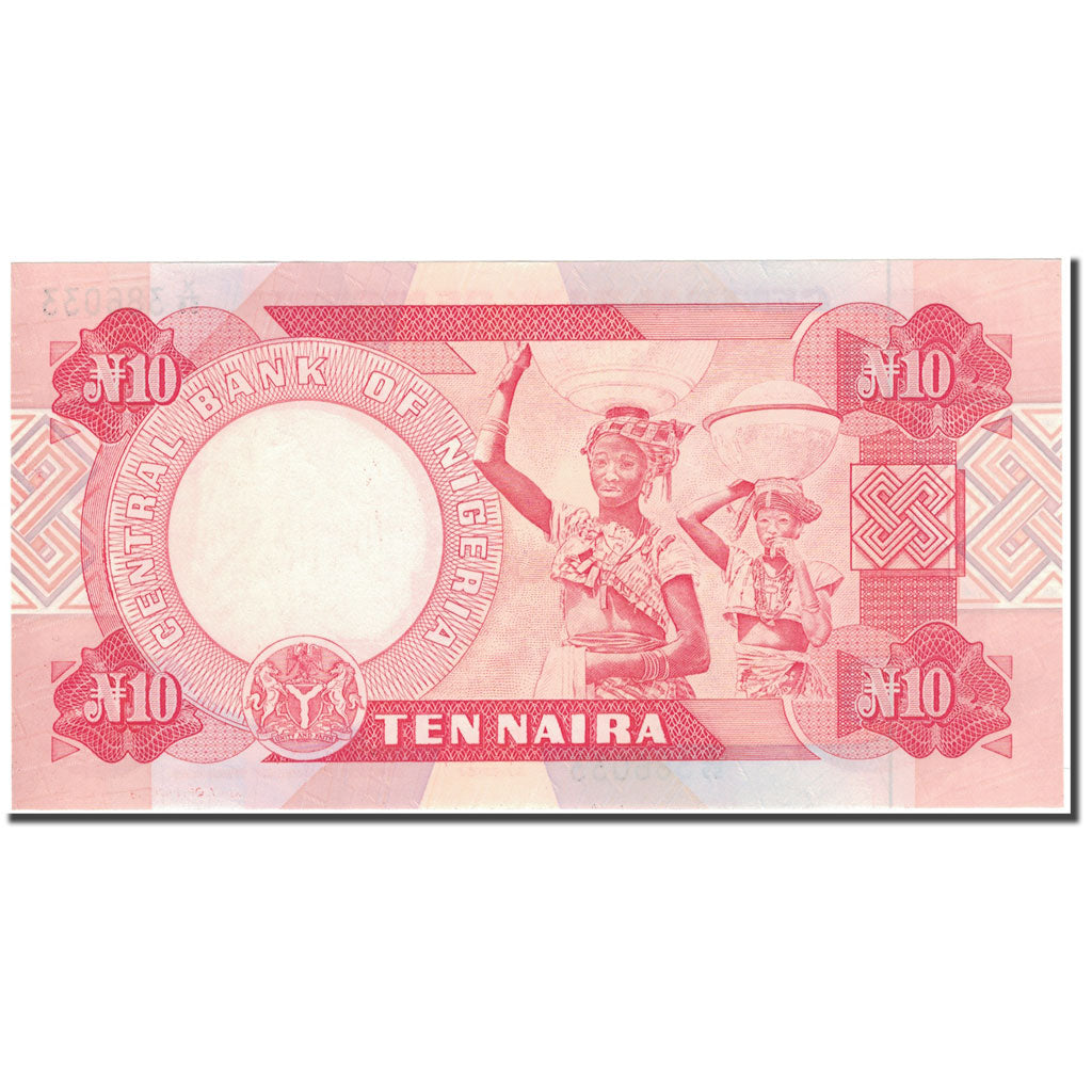 Banknote, Nigeria, 10 Naira, KM:25e, UNC(63)