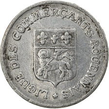 Coin, France, Chambre de Commerce, Rouen, 5 Centimes, 1920, VF(20-25)