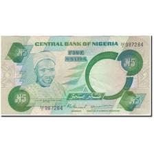 Banknote, Nigeria, 5 Naira, KM:20a, AU(50-53)