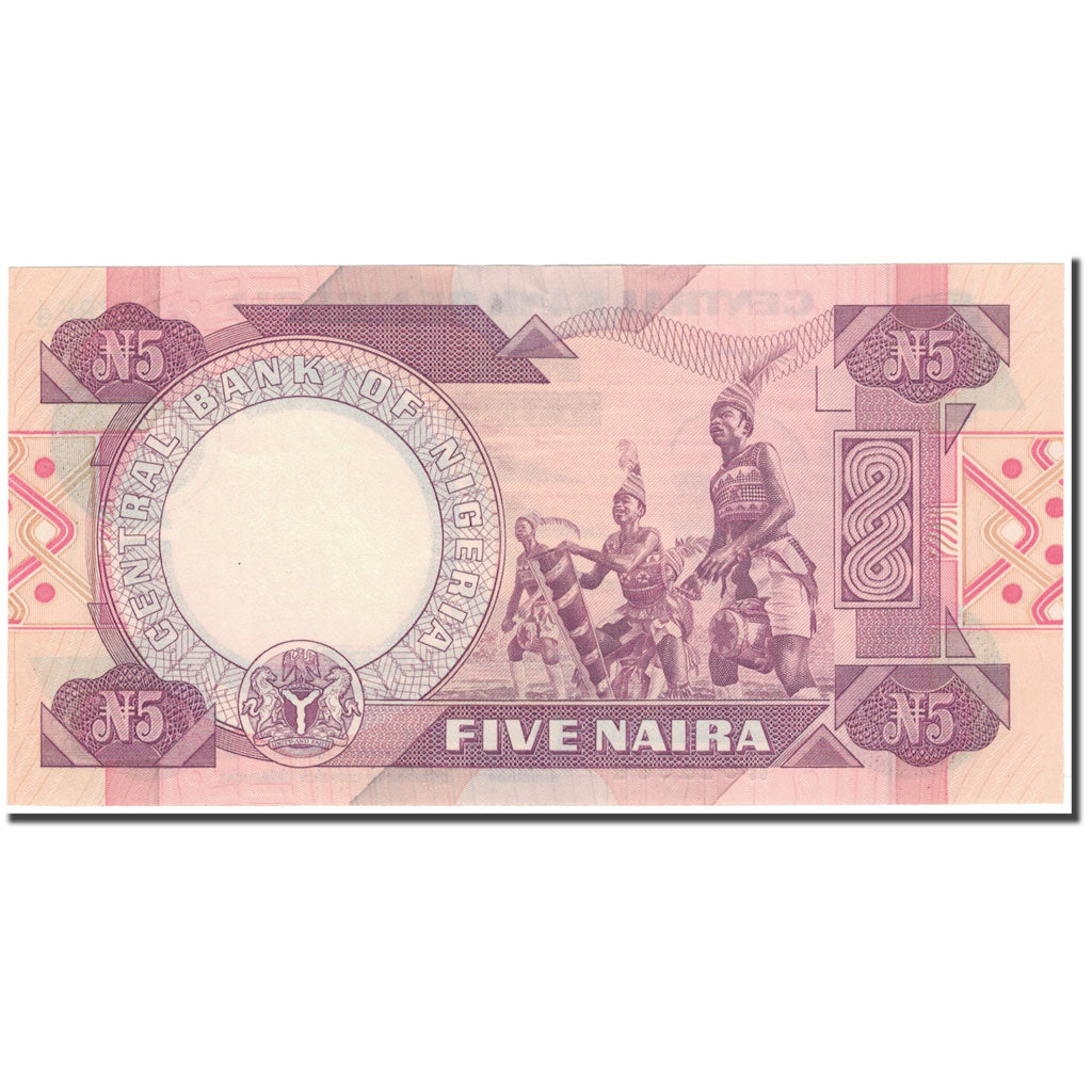 Banknote, Nigeria, 5 Naira, KM:24c, UNC(65-70)