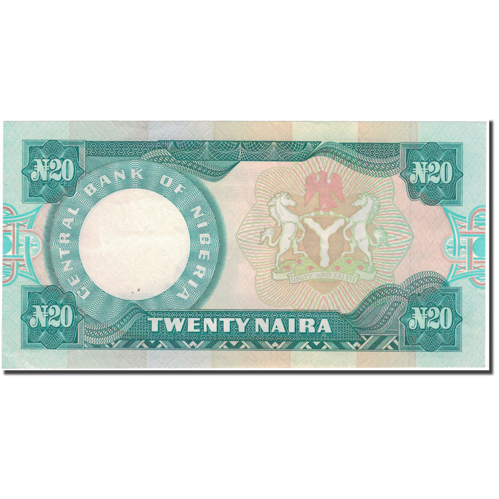 Banknote, Nigeria, 20 Naira, 2004, KM:26h, UNC(65-70)