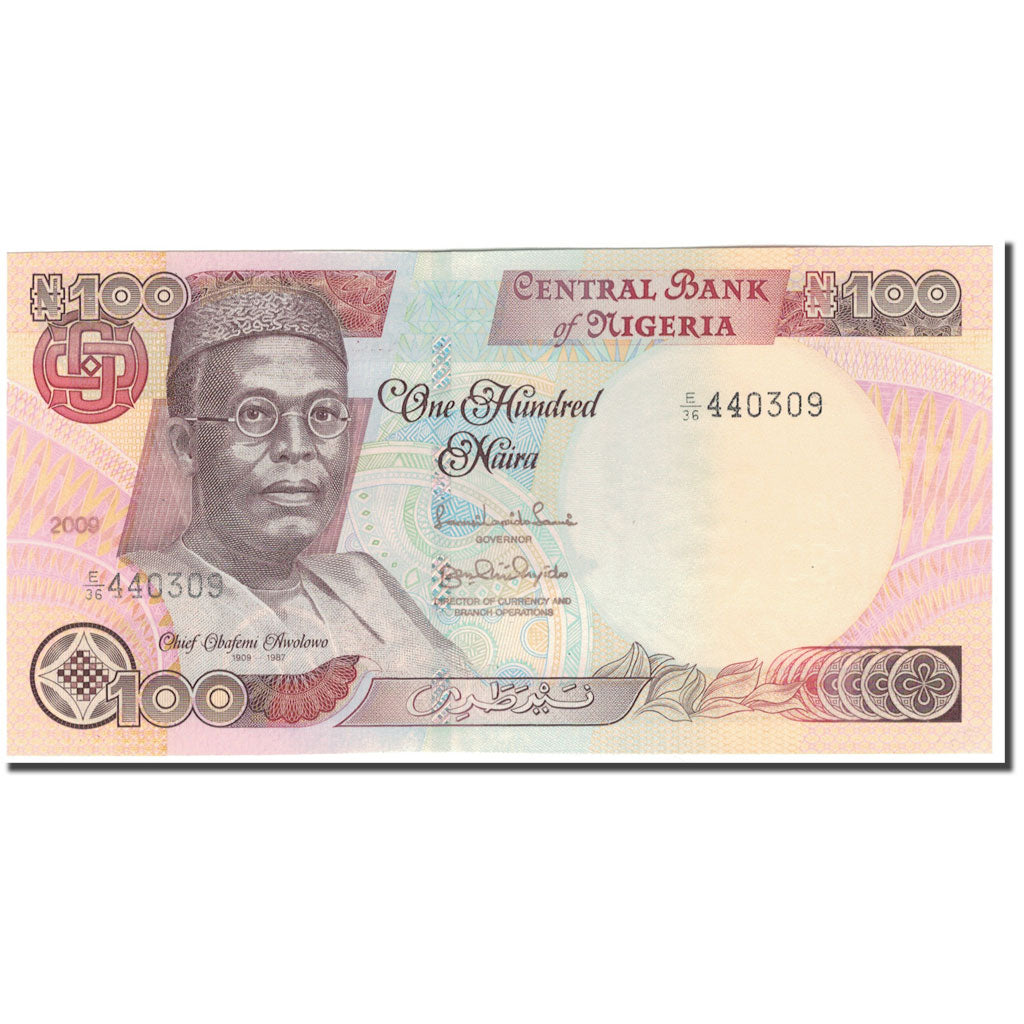Banknote, Nigeria, 100 Naira, 2009, KM:28i, UNC(63)